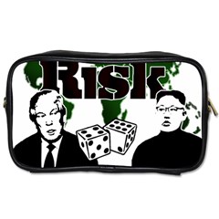 Nuclear Explosion Trump And Kim Jong Toiletries Bags 2-side by Valentinaart