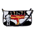 Nuclear Explosion Trump and Kim Jong Shoulder Clutch Bags Front