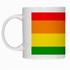 Philadelphia Pride Flag White Mugs by Valentinaart