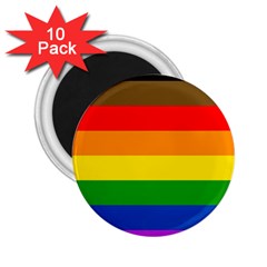 Philadelphia Pride Flag 2 25  Magnets (10 Pack)  by Valentinaart