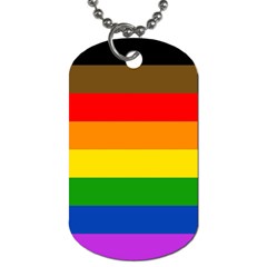 Philadelphia Pride Flag Dog Tag (one Side) by Valentinaart