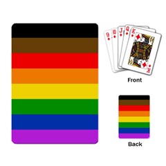 Philadelphia Pride Flag Playing Card by Valentinaart