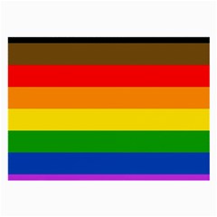 Philadelphia Pride Flag Large Glasses Cloth (2-side) by Valentinaart