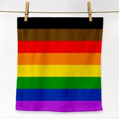 Philadelphia Pride Flag Face Towel by Valentinaart