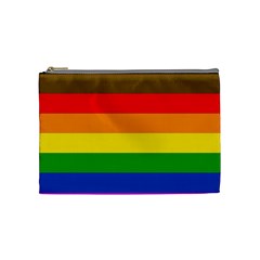 Philadelphia Pride Flag Cosmetic Bag (medium)  by Valentinaart