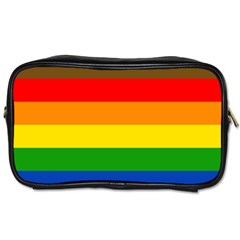 Philadelphia Pride Flag Toiletries Bags by Valentinaart