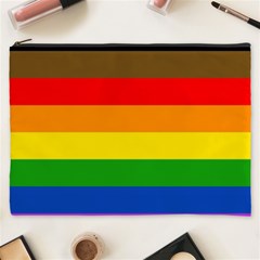 Philadelphia Pride Flag Cosmetic Bag (xxxl)  by Valentinaart