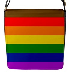 Philadelphia Pride Flag Flap Messenger Bag (s) by Valentinaart