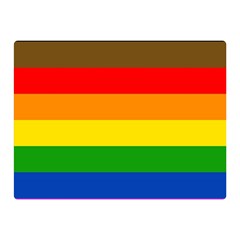 Philadelphia Pride Flag Double Sided Flano Blanket (mini)  by Valentinaart