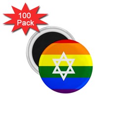 GAY PRIDE Israel Flag 1.75  Magnets (100 pack) 