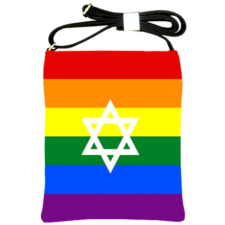 GAY PRIDE Israel Flag Shoulder Sling Bags