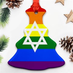 GAY PRIDE Israel Flag Ornament (Christmas Tree) 