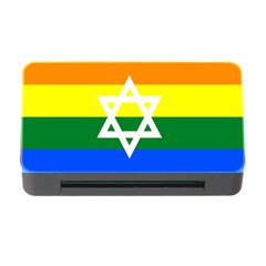 Gay Pride Israel Flag Memory Card Reader With Cf by Valentinaart