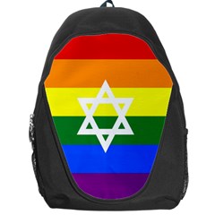 Gay Pride Israel Flag Backpack Bag by Valentinaart