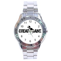 Great Dane Stainless Steel Analogue Watch by Valentinaart