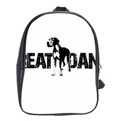 Great Dane School Bags (xl)  by Valentinaart