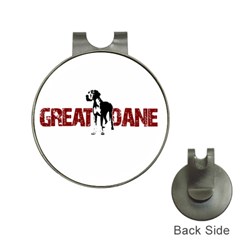 Great Dane Hat Clips With Golf Markers by Valentinaart