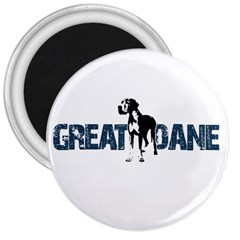 Great Dane 3  Magnets by Valentinaart