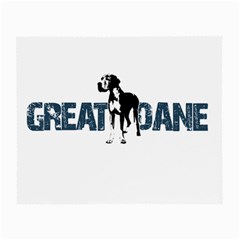 Great Dane Small Glasses Cloth (2-side) by Valentinaart