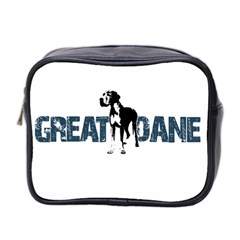 Great Dane Mini Toiletries Bag 2-side by Valentinaart