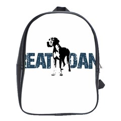 Great Dane School Bags (xl)  by Valentinaart