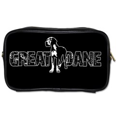 Great Dane Toiletries Bags by Valentinaart