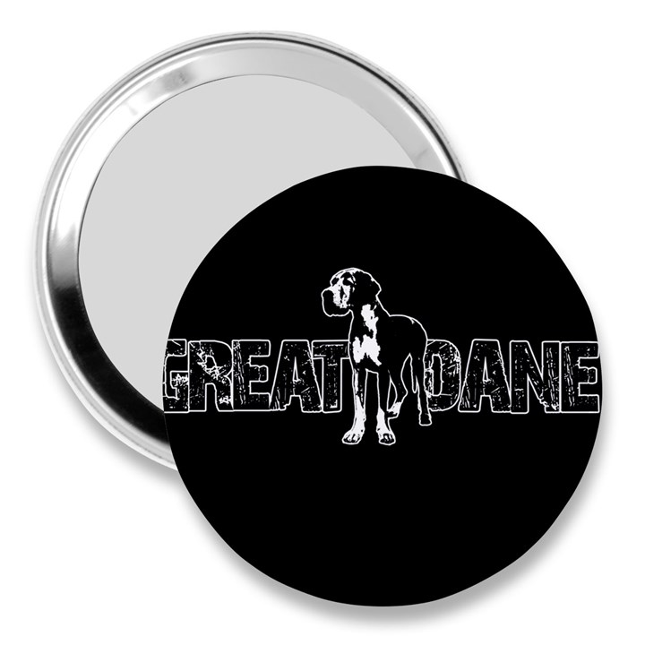 Great Dane 3  Handbag Mirrors