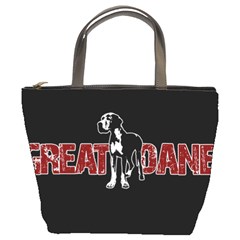 Great Dane Bucket Bags by Valentinaart