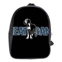 Great Dane School Bags (xl)  by Valentinaart