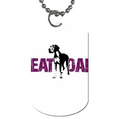 Great Dane Dog Tag (one Side) by Valentinaart