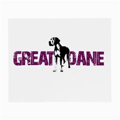 Great Dane Small Glasses Cloth by Valentinaart