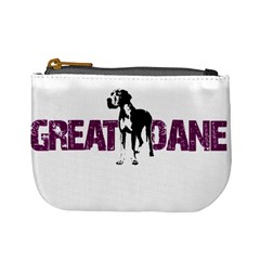 Great Dane Mini Coin Purses by Valentinaart