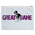 Great Dane Cosmetic Bag (XXL)  Back