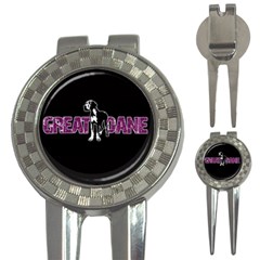 Great Dane 3-in-1 Golf Divots by Valentinaart