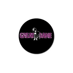 Great Dane Golf Ball Marker (4 Pack) by Valentinaart