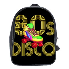 Roller Skater 80s School Bags(large)  by Valentinaart