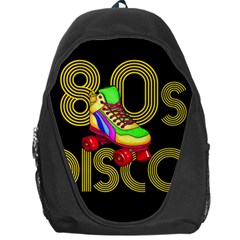 Roller Skater 80s Backpack Bag by Valentinaart