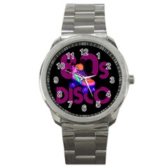 Roller Skater 80s Sport Metal Watch by Valentinaart