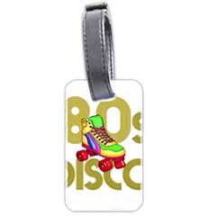 Roller Skater 80s Luggage Tags (two Sides) by Valentinaart