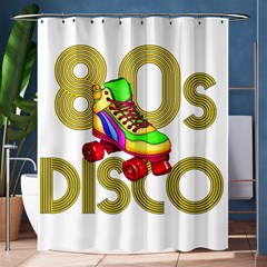 Roller Skater 80s Shower Curtain 60  X 72  (medium)  by Valentinaart