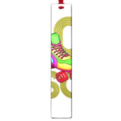 Roller Skater 80s Large Book Marks by Valentinaart