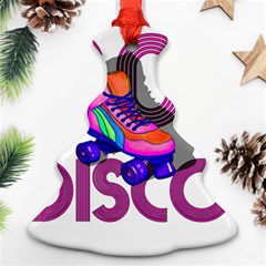 Roller Skater 80s Christmas Tree Ornament (two Sides) by Valentinaart