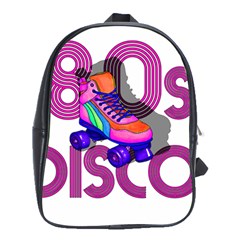 Roller Skater 80s School Bags (xl)  by Valentinaart