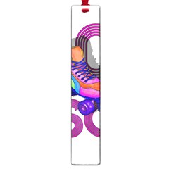 Roller Skater 80s Large Book Marks by Valentinaart