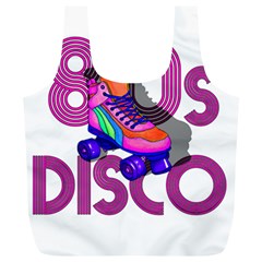 Roller Skater 80s Full Print Recycle Bags (l)  by Valentinaart