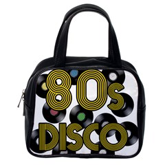  80s Disco Vinyl Records Classic Handbags (one Side) by Valentinaart