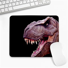 Dinosaurs T-rex Large Mousepads by Valentinaart