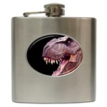 Dinosaurs T-Rex Hip Flask (6 oz) Front