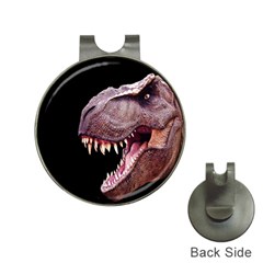 Dinosaurs T-rex Hat Clips With Golf Markers by Valentinaart