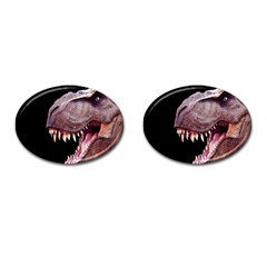 Dinosaurs T-rex Cufflinks (oval) by Valentinaart